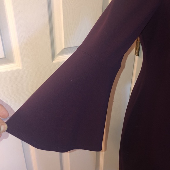 Classic ElegantCalvin Klein Burgundy Fall/Winter Dress - Picture 5 of 12